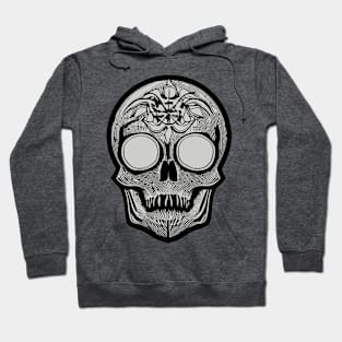 #SkullLove Crazy Eye Skull Hoodie